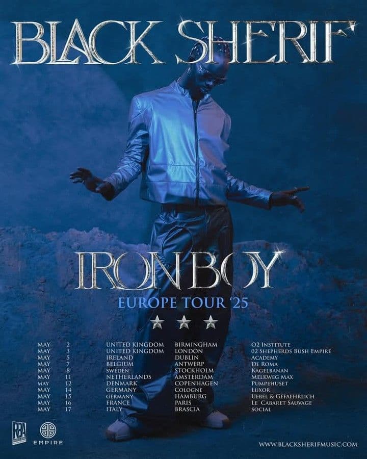 Black Sherif Announces Release of New Album Iron Boy in 2025